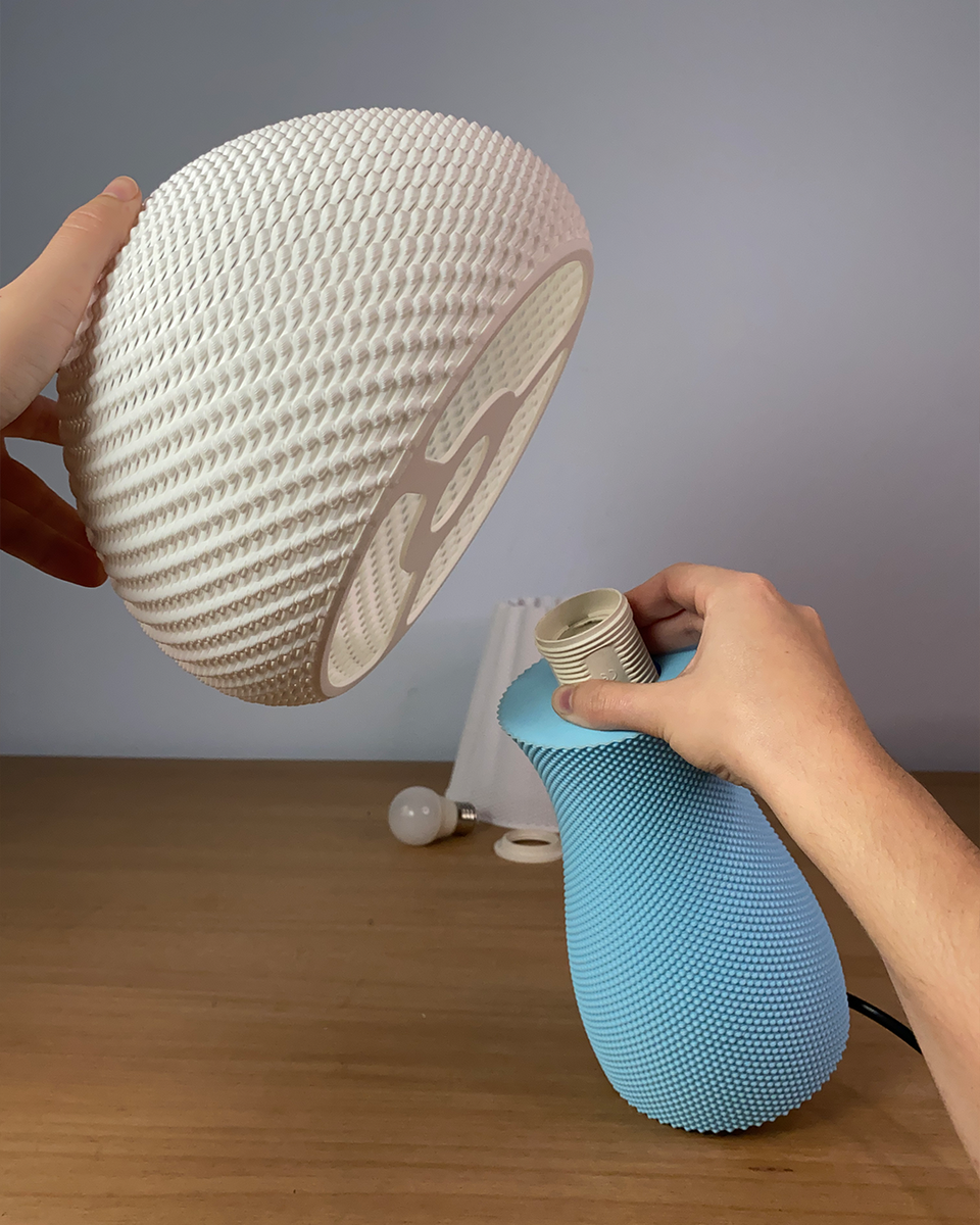 Carmen Table Lamp - Solid Version - thumbnail 2
